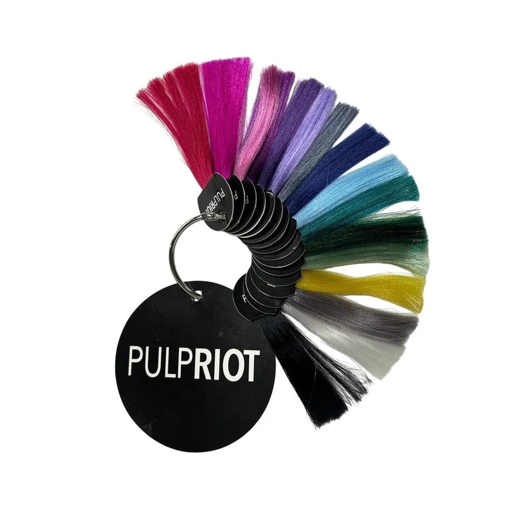 Pulp Riot Hair Color Swatch Ring Professional Salon Color Sample Chart Guide